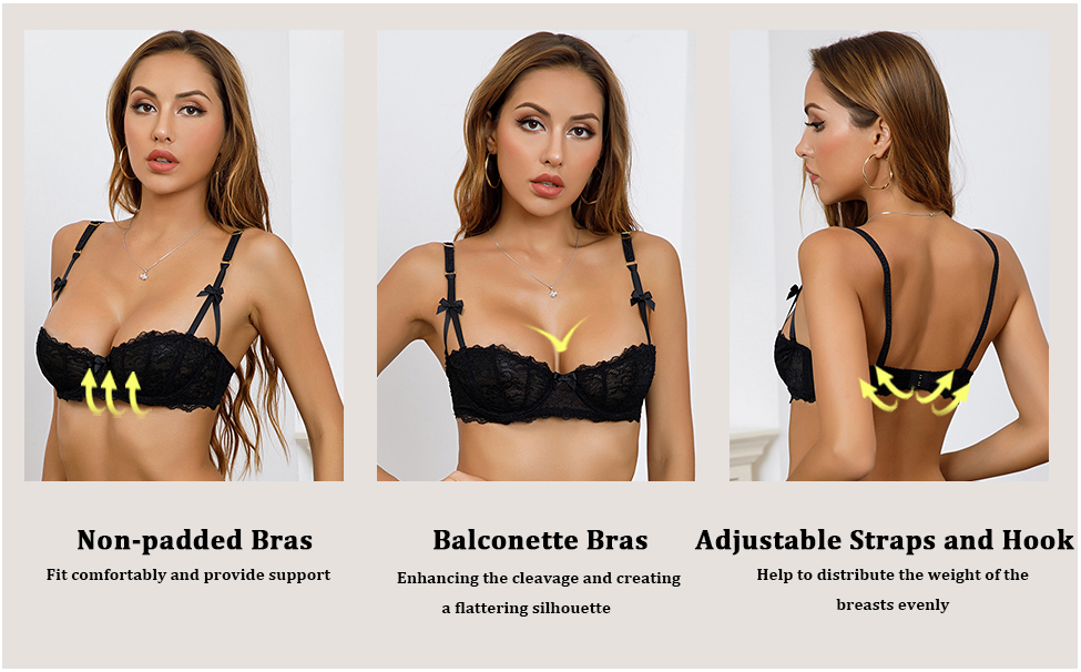 News - Any different of the Non-padded bras and Balconette Bras? and its  can help you support and shape?